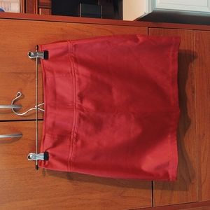 Forever 21 red mini skirt
